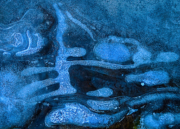 Blue Glyph 5x7