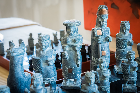 Incan Chess Pieces